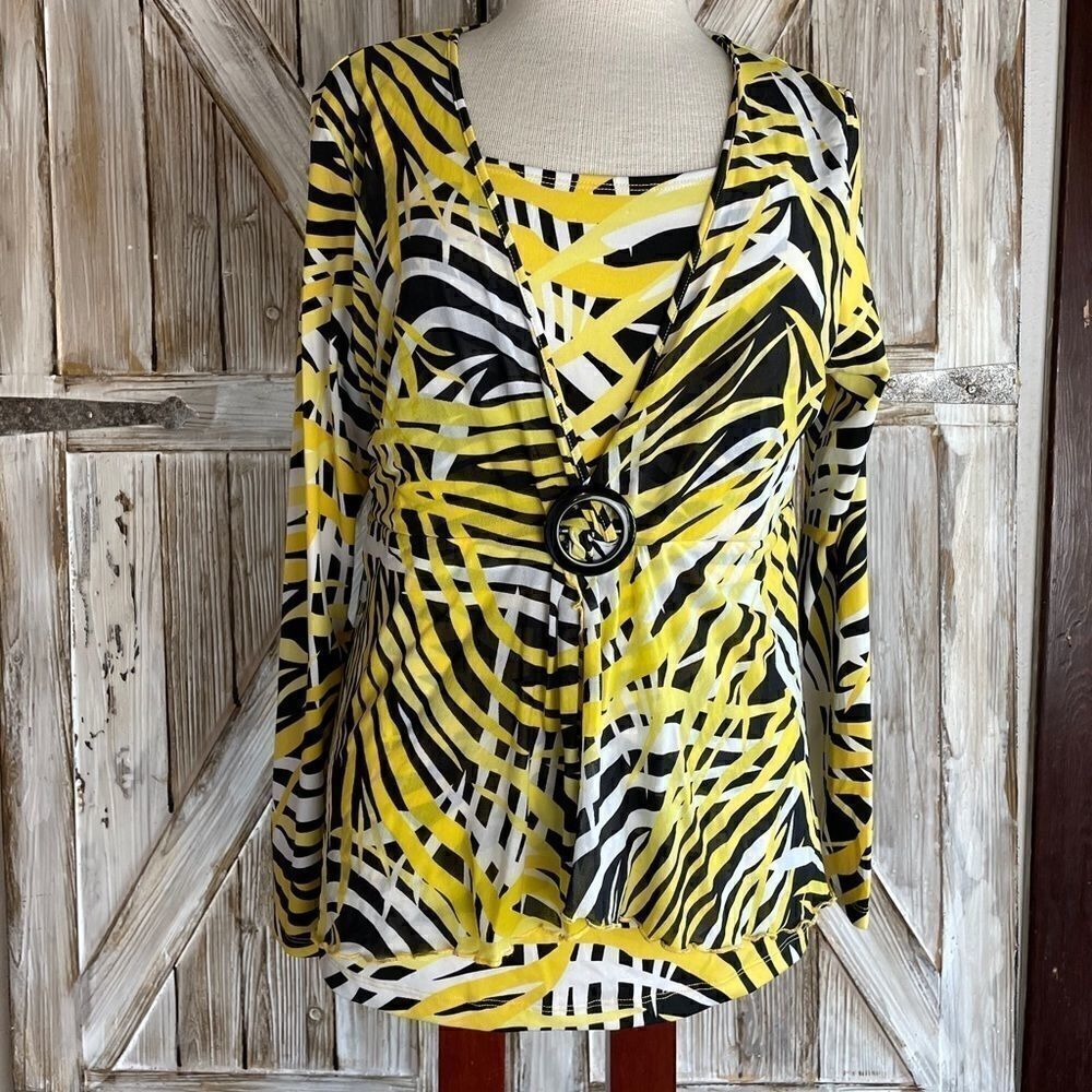 Multiples Blouse Top Size M EUC